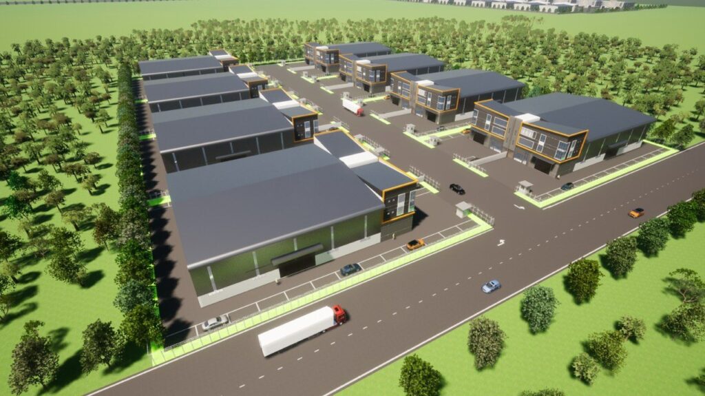 Semi-d factory for sale Telok Mengkuang