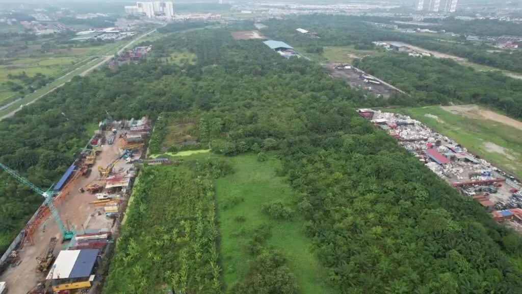 Sijangkang land